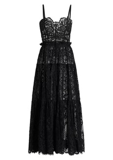 Cinq a Sept Lana Lace Cocktail Dress