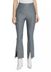 Cinq a Sept Laurie High-Rise Stretch Flared Crop Jeans
