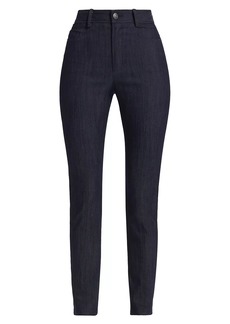 Cinq a Sept Leith Cropped Straight-Leg Pants