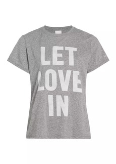 Cinq a Sept Let Love In Graphic T-Shirt