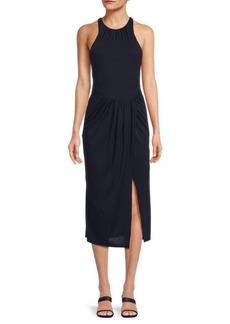 Cinq a Sept Lezlie Gathered Midi Dress