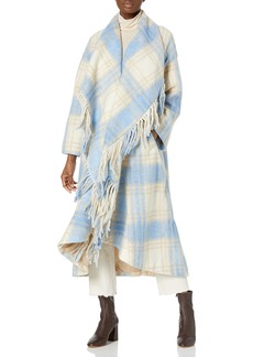 Cinq a Sept Women's Lita Wool Fringe Blanket Coat