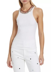 Cinq a Sept Lizzie Rhinestone Tank