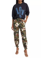 Cinq a Sept Love Camo Zola Pants