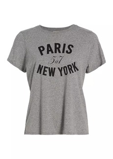 Cinq a Sept Paris New York Graphic T-Shirt