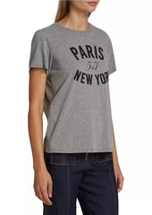 Cinq a Sept Paris New York Graphic T-Shirt