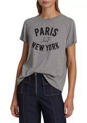 Cinq a Sept Paris New York Graphic T-Shirt