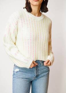 Cinq a Sept Phoebe Pullover In Ivory
