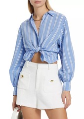 Cinq a Sept Ruby Striped Blouse