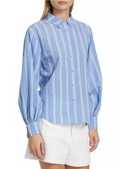 Cinq a Sept Ruby Striped Blouse