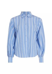 Cinq a Sept Ruby Striped Blouse