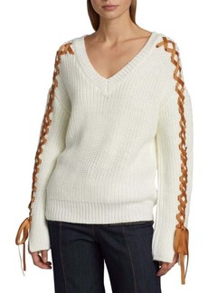 Cinq a Sept Selina Drop Shoulder Knit Sweater