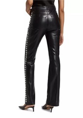 Cinq a Sept Shailene Studded Faux Leather Pants