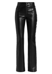 Cinq a Sept Shailene Studded Faux Leather Pants