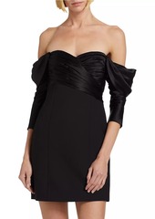 Cinq a Sept Sibyl Off-The-Shoulder Minidress