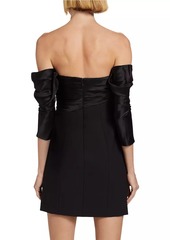 Cinq a Sept Sibyl Off-The-Shoulder Minidress