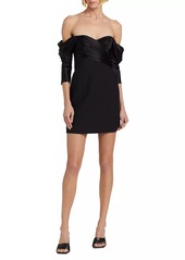 Cinq a Sept Sibyl Off-The-Shoulder Minidress