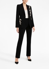 Cinq a Sept slightly-flared tailored trousers