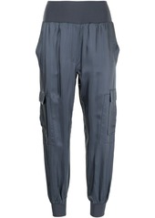 Cinq a Sept tapered cargo cotton trousers