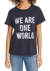 Cinq a Sept We Are One World Graphic Tee