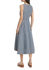 Cinq a Sept Zelda Cotton-Blend Midi-Dress