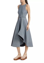 Cinq a Sept Zelda Cotton-Blend Midi-Dress