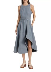 Cinq a Sept Zelda Cotton-Blend Midi-Dress