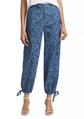 Cinq a Sept Zola Floral Denim Pants