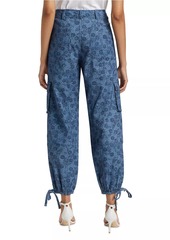 Cinq a Sept Zola Floral Denim Pants