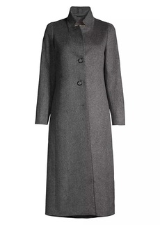 Cinzia Rocca Brushed Cashmere Long Coat