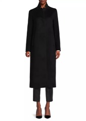 Cinzia Rocca Cashmere Single-Breasted Coat