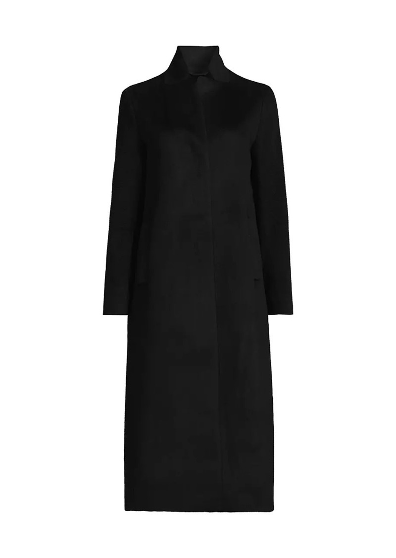 Cinzia Rocca Cashmere Single-Breasted Coat