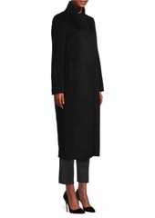 Cinzia Rocca Cashmere Single-Breasted Coat