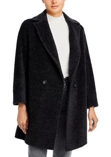 Cinzia Rocca Double Breasted Wool-Blend Coat