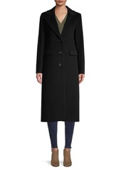 Cinzia Rocca Notch Collar Wool-Blend Coat