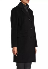 Cinzia Rocca Wool-Blend Single-Breasted Coat