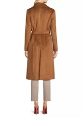 Cinzia Rocca Wool-Blend Wrap Coat