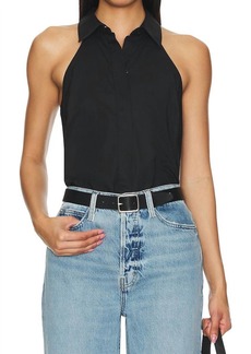 Citizens of Humanity Adeline Sleeveless Shirt In Black