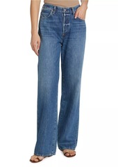 Citizens of Humanity Annina High-Rise Rigid Wide-Leg Jeans