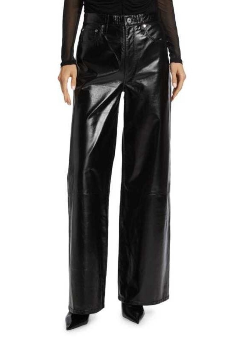 Citizens of Humanity Annina Patent Leather Trousers