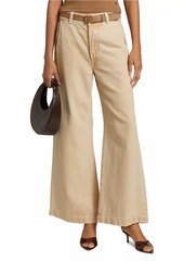 Citizens of Humanity Beverly Cotton-Blend Wide-Leg Jeans