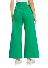 Citizens of Humanity Beverly Cotton Wide-Leg Crop Jeans