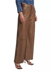 Citizens of Humanity Beverly Leather Bootcut Trousers