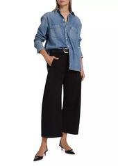 Citizens of Humanity Cara Cropped Pleated Trousers