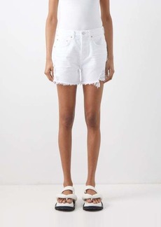 Citizens Of Humanity - Annabelle High-rise Denim Shorts - Womens - White