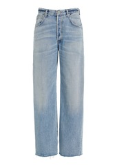 Citizens of Humanity - Ayla Rigid High-Rise Wide-Leg Jeans - Light Wash - 32 - Moda Operandi