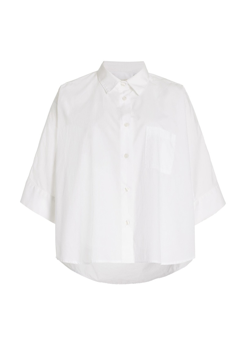 Citizens of Humanity - Claire Boxy Cotton Shirt - White - M - Moda Operandi