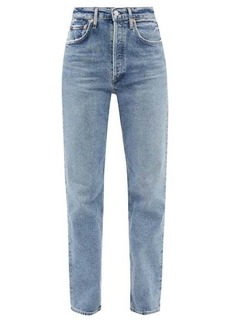 Citizens Of Humanity - Eva High-rise Straight-leg Jeans - Womens - Mid Blue