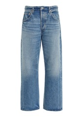 Citizens of Humanity - Gaucho Rigid High-Rise Wide-Leg Jeans - Medium Wash - 27 - Moda Operandi