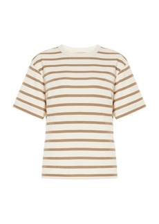 Citizens of Humanity - Goldie Striped Cotton-Blend Jersey T-Shirt - Stripe - L - Moda Operandi